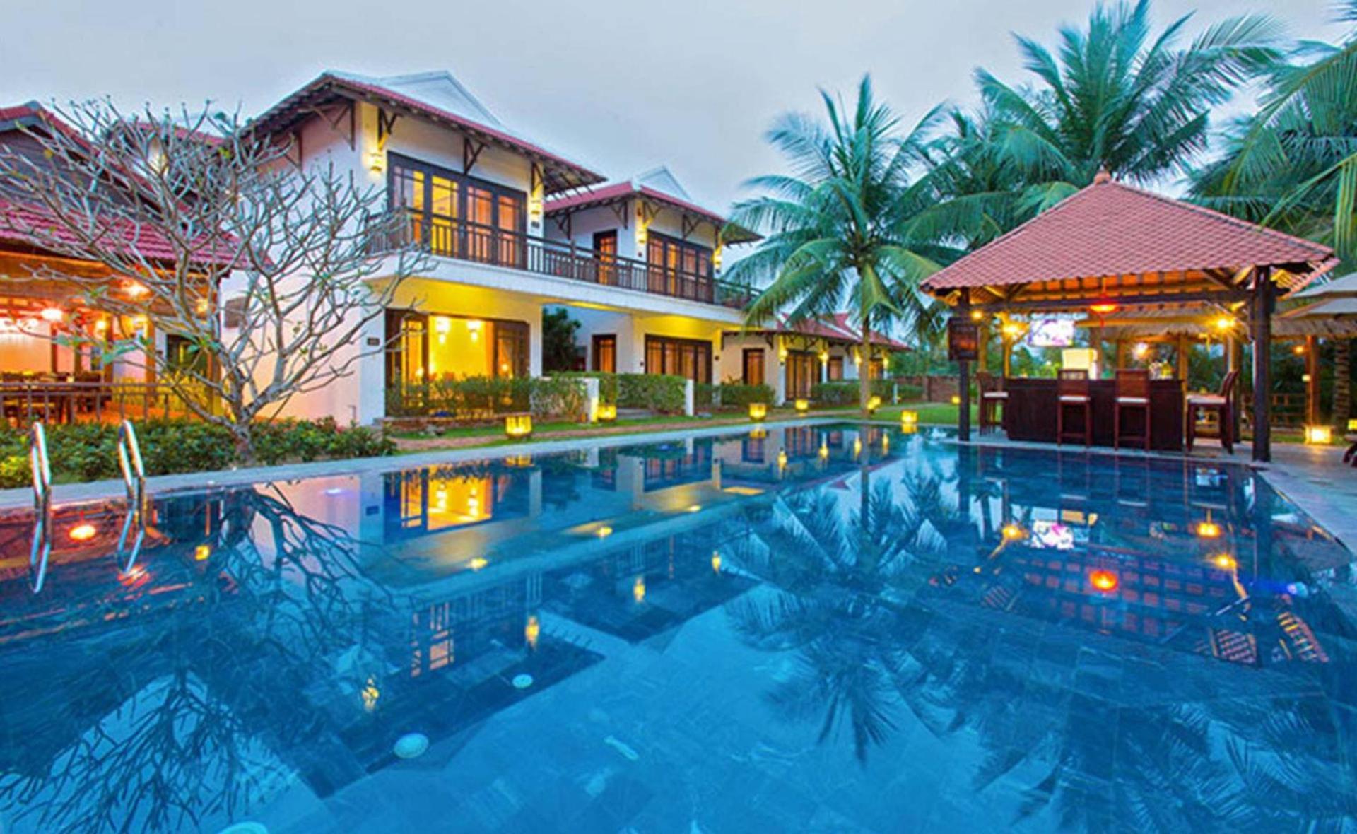Riverside Bamboo Resort Hoi An Exterior foto